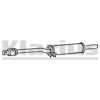 VWSEA 871253209J Middle Silencer